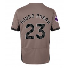 Tottenham Hotspur Pedro Porro #23 Tredjedrakt Kvinner 2023-24 Kortermet